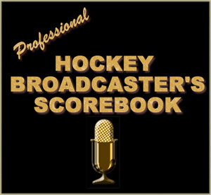 Professional Hockey Broadcaster's Scorebook